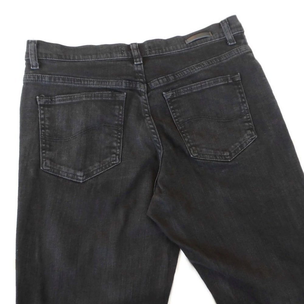 Lee Women's Straight Leg Jeans Black Wash